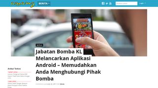 
                            6. Jabatan Bomba KL Melancarkan Aplikasi Android – Memudahkan ...