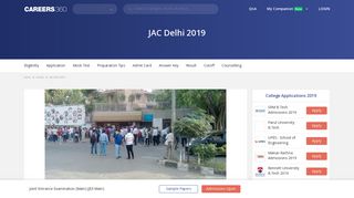 
                            10. JAC Delhi 2018 – Counselling, Seat Allotment, Merit List, Cutoff