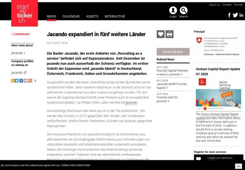 
                            9. Jacando expandiert in fünf weitere Länder Startupticker.ch | The Swiss ...