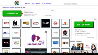 
                            12. Jacaranda FM - listen live - Radio South Africa