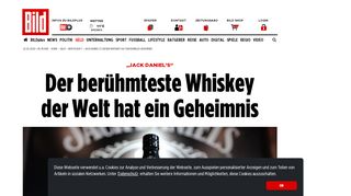 
                            13. Jack Daniel's | Dieser Whiskey hat ein dunkles Geheimnis - Bild.de