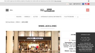 
                            3. JACK & JONES - in Hoog Catharijne : kortingsbonnen, openingstijden ...