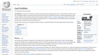 
                            7. Jack Wolfskin – Wikipedia