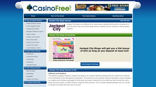 
                            4. Jackpot City Bingo Review - JackpotCityBingo Free Bingo Money and ...