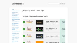 
                            10. jackpot city mobile casino login - udinidoreric - Google Sites