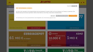 
                            11. Jackpot - LOTTO Mecklenburg-Vorpommern