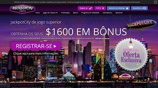 
                            1. JackpotCity Cassino Online Brasil - R$8000 GRATIS para jogar hoje!