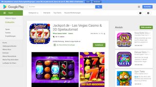 
                            4. Jackpot.de Casino - Gratis Spielautomaten – Apps bei Google Play