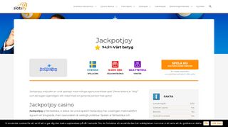 
                            13. Jackpotjoy – 200% bonus + 100 free spins + 100 bingobrickor! | Slotsify