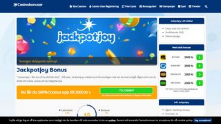 
                            12. Jackpotjoy Casino Bonus + TV-reklam (se videos här) - Casino Bonusar