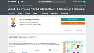 
                            4. Jackrabbit Gymnastics Pricing, Features, Reviews & Comparison of ...