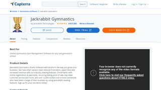 
                            5. Jackrabbit Gymnastics Reviews and Pricing - 2019 - Capterra