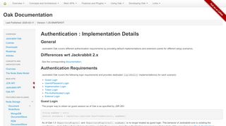 
                            2. Jackrabbit Oak – Authentication : Implementation Details