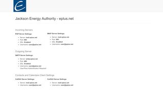 
                            5. Jackson Energy Authority - eplus.net - Quick Settings