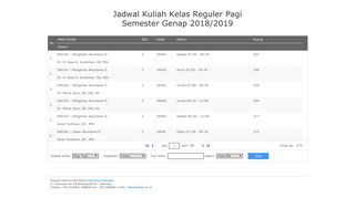 
                            9. Jadwal Umum - FEB Unpas