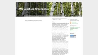 
                            10. JAG Lüneburg Greenpeace