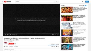 
                            6. Jagadguru Adi Shankara Emotional Scenes - Telugu Sentimental And ...