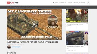 
                            11. Jagdtiger My Favourite Tier 9 TD World of Tanks Blitz