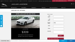 
                            7. Jaguar XE Offers | Jaguar Lakeside