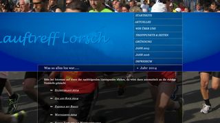 
                            13. Jahr 2014 - homepage des lauftreffs lorsch