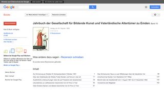 
                            11. Jahrbuch der Gesellschaft für Bildende Kunst und Vaterländische ... - Google Books-Ergebnisseite