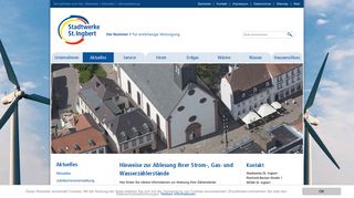 
                            7. Jahresablesung | Stadtwerke St. Ingbert - Die Nummer 1 für ...