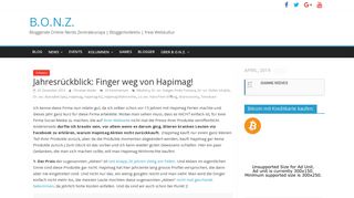 
                            6. Jahresrückblick: Finger weg von Hapimag! - B.O.N.Z.