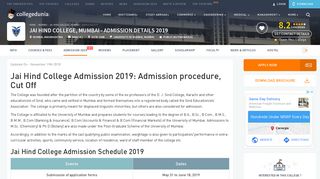 
                            12. Jai Hind College, Mumbai - Admissions 2019-2020 - Collegedunia