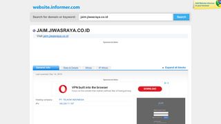 
                            10. jaim.jiwasraya.co.id at Website Informer. Visit Jaim Jiwasraya.