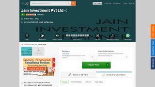 
                            4. Jain Investment Pvt Ltd, Andheri West - Finance ...
