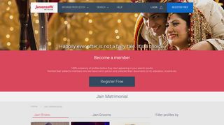 
                            6. Jain Matrimonial - Jain Marriage - Jeevansathi.com