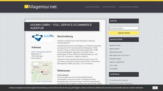 
                            6. JaJuMa GmbH - Full Service Ecommerce Agentur | Magentur.net