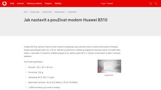 
                            4. Jak nastavit a používat modem Huawei B310 - Centrum péče ...