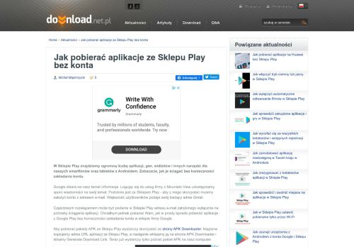 
                            13. Jak pobierać aplikacje ze Sklepu Play bez konta - Download.net.pl