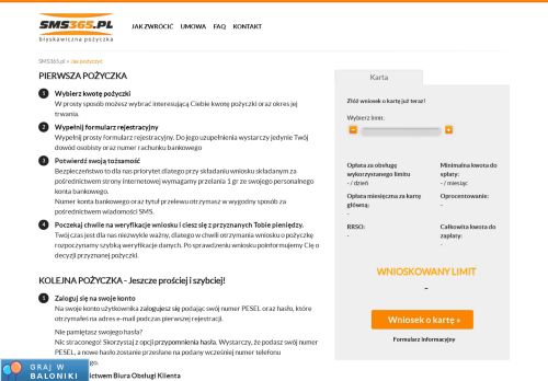 
                            4. Jak pożyczyć - SMS365.pl - Szybka pożyczka przez internet