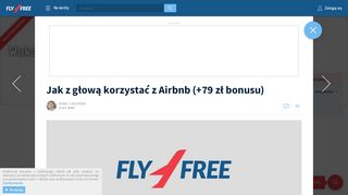 
                            9. Jak z głową korzystać z Airbnb (+79 zł bonusu) - Fly4free.pl - tanie loty ...