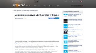 
                            6. Jak zmienić nazwę użytkownika w Skype - Download.net.pl