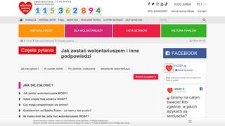 
                            4. Jak zostać wolontariuszem i inne podpowiedzi - Fundacja ... - WOŚP