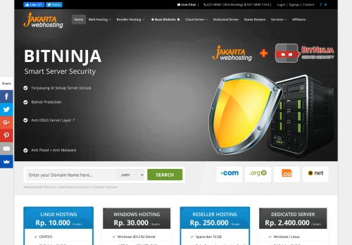 
                            1. Jakartawebhosting Web Hosting Indonesia Murah dan Berkualitas