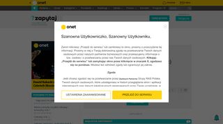 
                            2. ` Jakieś pomysły na ciekawy nick ? :) - Zapytaj.onet.pl -