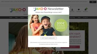 
                            10. JAKO-O Deutschland » Kindermode, Spielzeug & Babyartikel