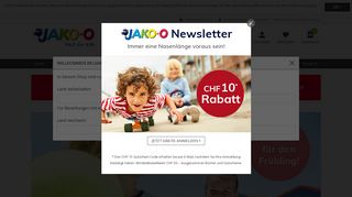 
                            2. JAKO-O Schweiz » Kindermode, Spielzeug & Babyartikel