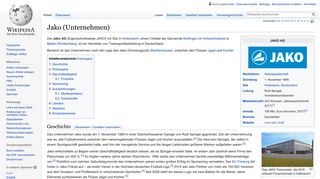 
                            7. Jako (Unternehmen) – Wikipedia