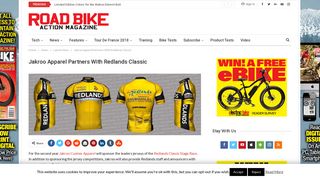 
                            11. Jakroo Apparel Partners With Redlands Classic | Road Bike Action
