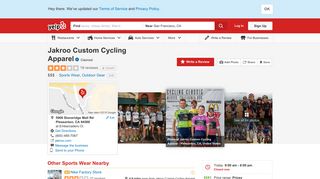 
                            8. Jakroo Custom Cycling Apparel - 64 Photos & 18 Reviews - Sports ...
