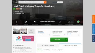 
                            6. Jaldi Cash - Money Transfer Service, Ahmamau - Money Transfer ...