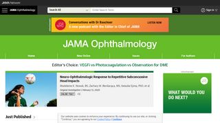 
                            13. JAMA Ophthalmology – Innovative Research in Vision Science