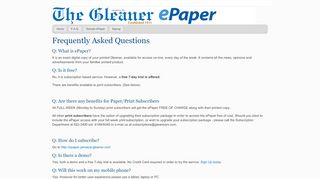 
                            11. Jamaica Gleaner Epaper - Frequently Asked Questions