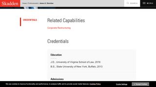 
                            12. James G. Sheridan | Professionals | Skadden, Arps, Slate, Meagher ...