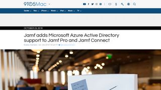 
                            13. Jamf adds support for Azure Active Directory on a Mac - 9to5Mac